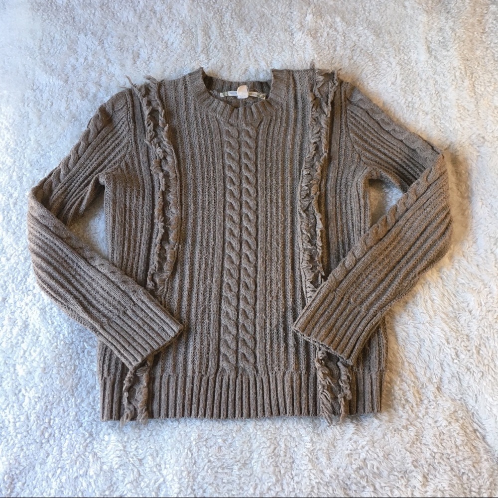 Chelsea and violet | soft ribbed pattern sweater